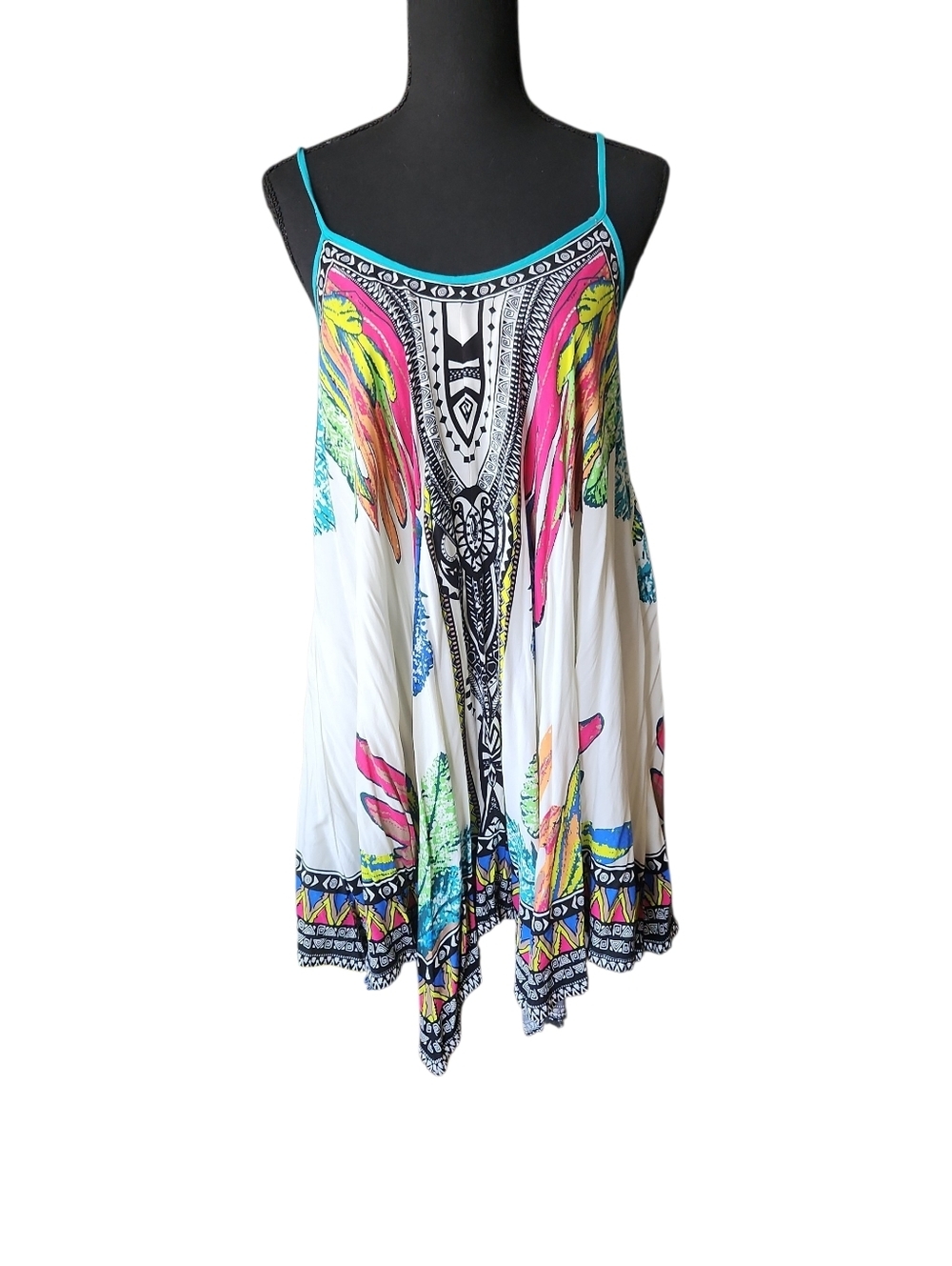 Flying Tomato Multicolor Asymmetrical Dress